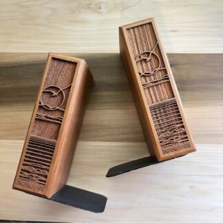 Walnut Bookends